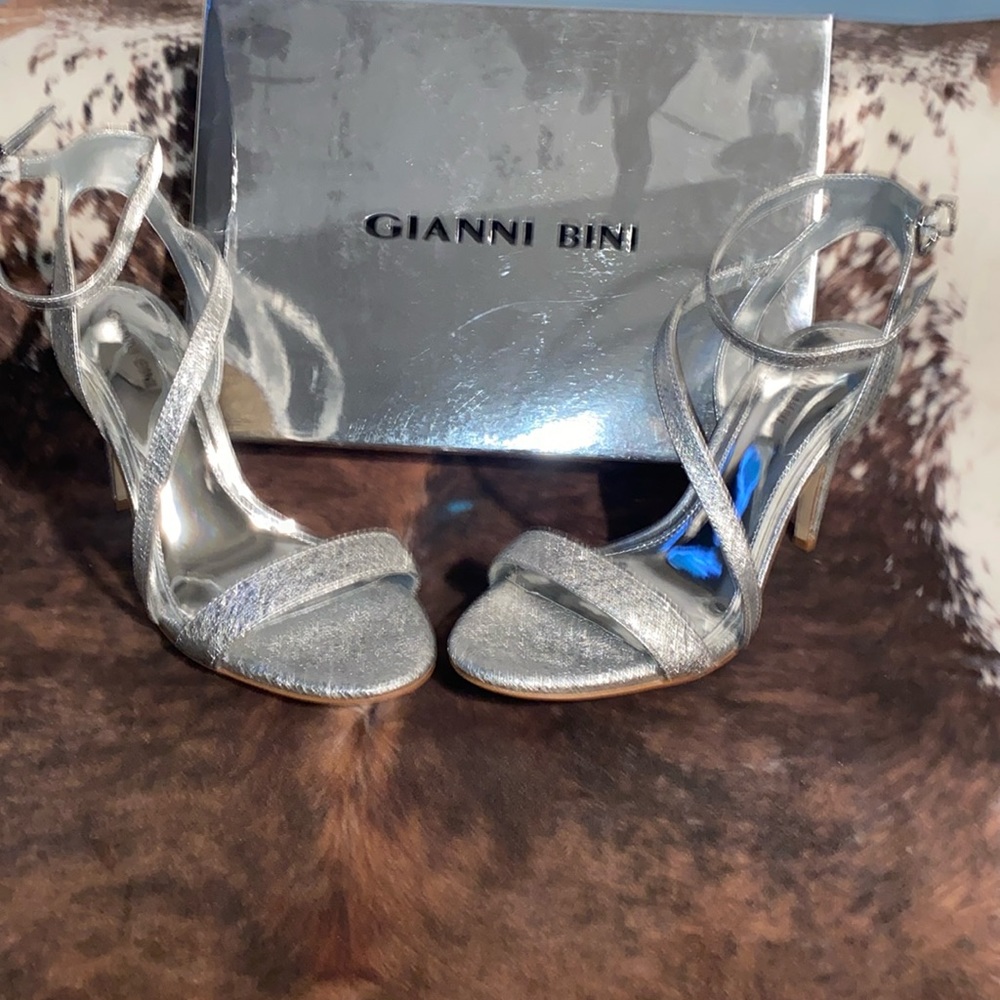 Silver Gianni Bini Heels